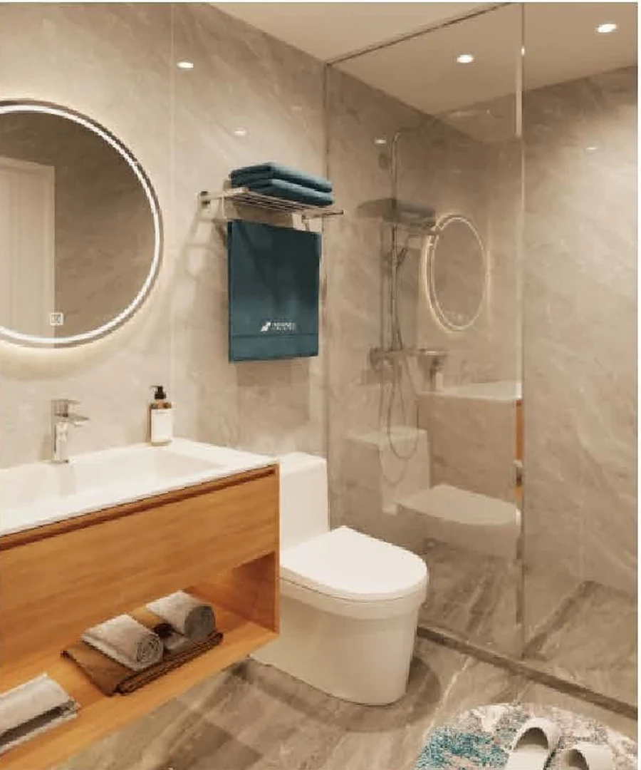 Beijing China Southern Airlines Hotel bathroom interior reference