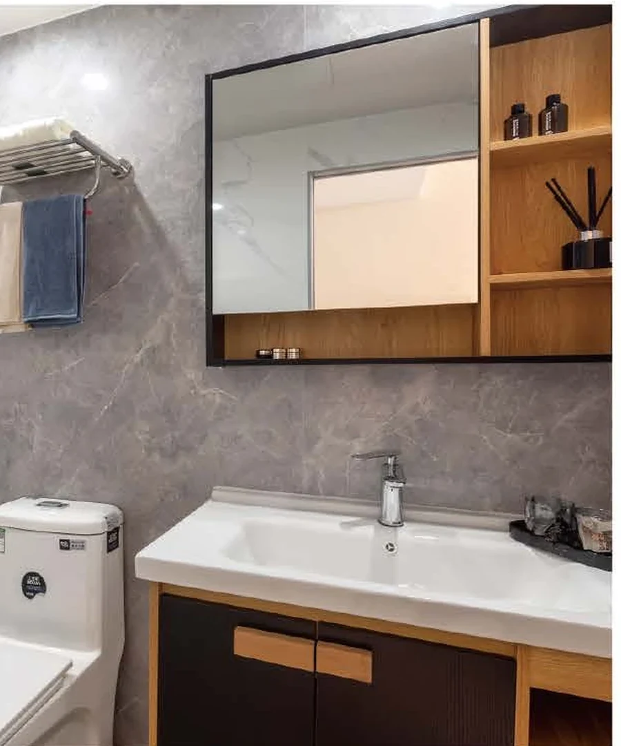 Qingdao Longfor Crown Apartments bathroom interior reference