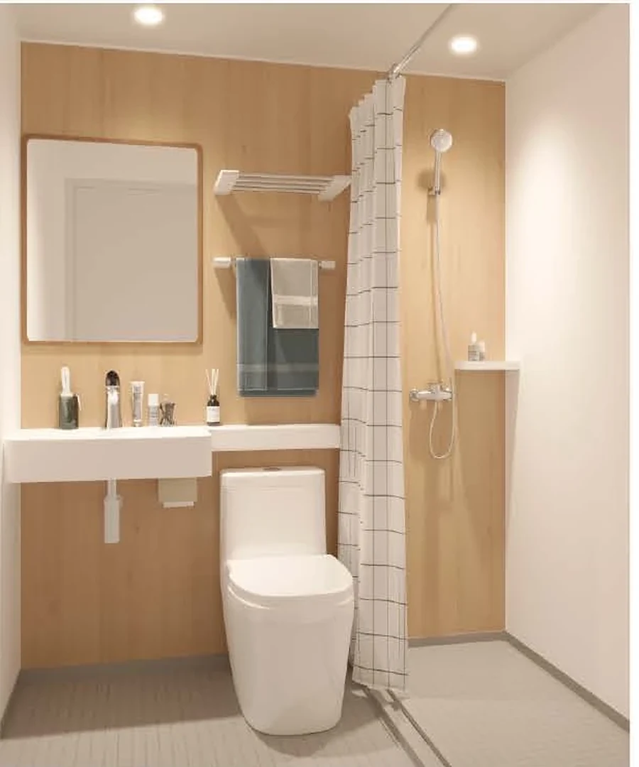Hunan Lianggang Group Apartment bathroom interior reference